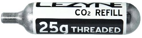 Lezyne 25G CO2 Kartusche mit Gewinde (5Stück)