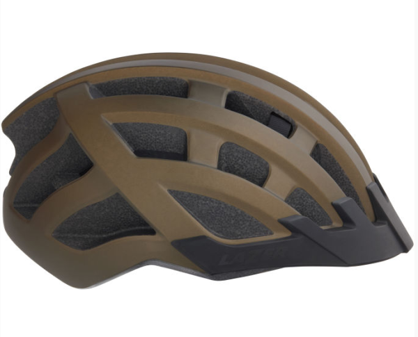 LAZER Compact DLX Helmet Freizeit/Trekking Matte Cinnamon Unisize 54-61 cm