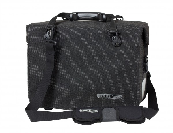 Ortlieb Office-Bag High Visisbility QL2.1 Briefcase 21 L black reflective