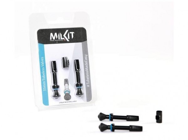 Milkit Tubeless Ventil - Kit 35mm