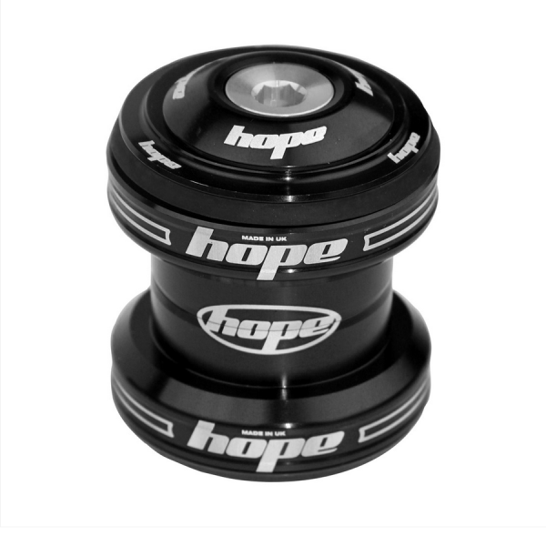 Hope Traditional Headset Complete - 1 1/8 - Black