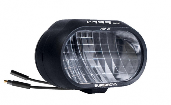 Supernova M99 Mini Pro 25 headlight for e-bike, StVZO