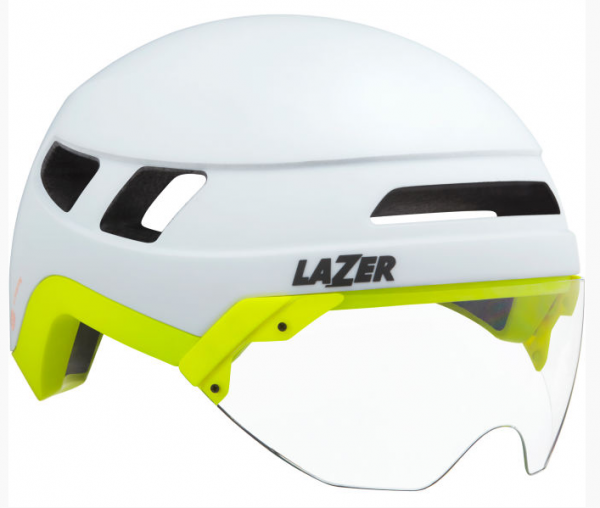 Lazer Urbanize Helm NTA MIPS Urban/E-Bike Matte White Flash Yellow (L) 58-61 cm