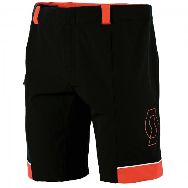 SCOTT Shorts Endurance 10 ls/fit black/tangerine orange