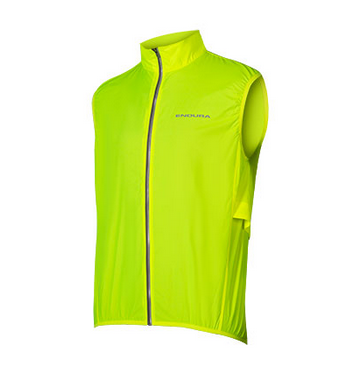 Endura Pakagilet Windproof Vest neon yellow