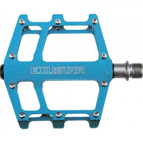Exustar E-PB525 MTB / BMX Plattformpedal blau