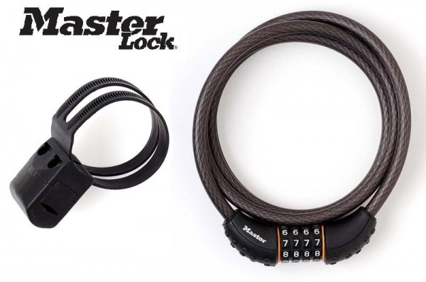 Master Lock Quantum Zahlenschloss 8120/8122 mit Halter