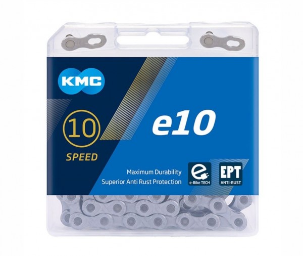 KMC e10 Chain silver 136 Pieces 10-speed