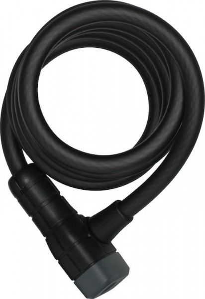Abus Spiral Cable Lock Booster 6512K black 12mm/180cm