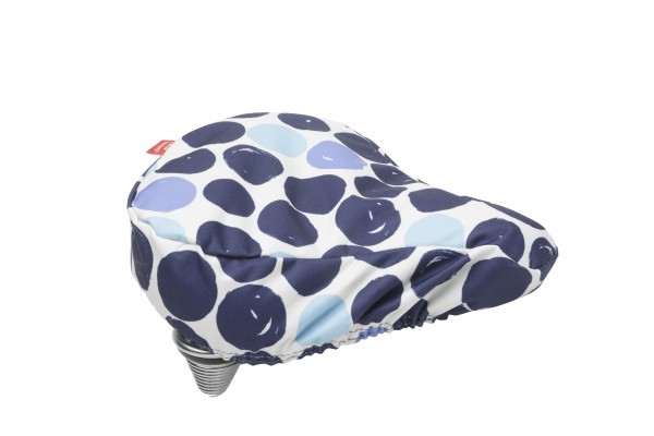 New Looxs Dots Saddle Cover Blue