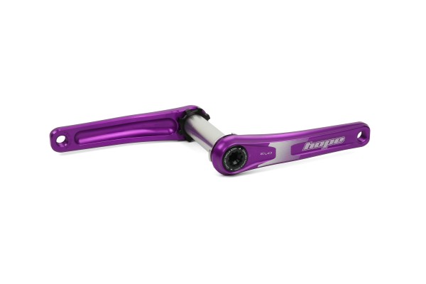 Hope Evo Crankset 175mm/68-73mm purple
