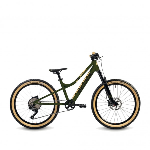 S´cool e-troX race 24 9-S olive/beige E-Bike