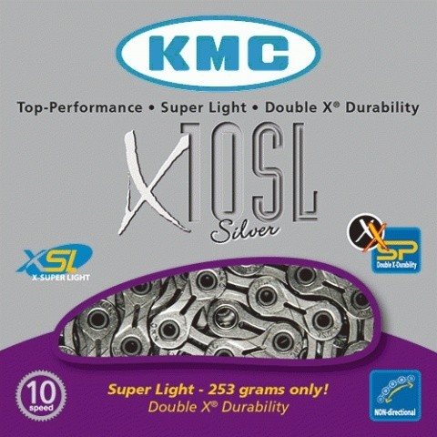 KMC X-10-SL Kette silber