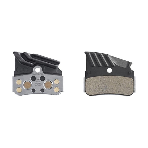 Shimano Disc Brake Pad N-Type Metal with cooling fins