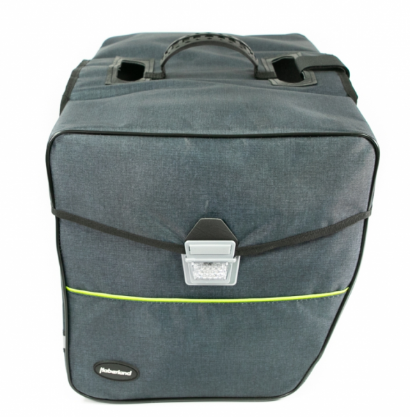 Haberland Double Bag eMotion anthracite/green