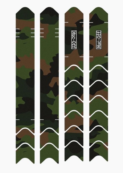MUC OFF Chainstay Protection camo black-green