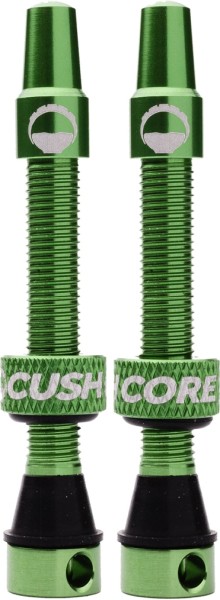 Cush Core Tubeless Ventil Set Presta 55mm Green