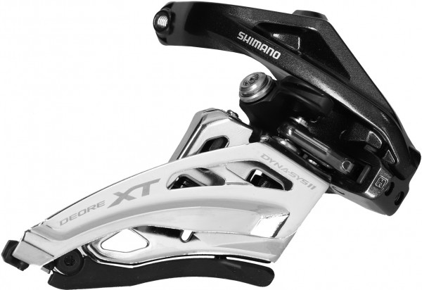 Shimano Deore XT Derailleur FD-M8020 2x11 Side-Wing, clamp high