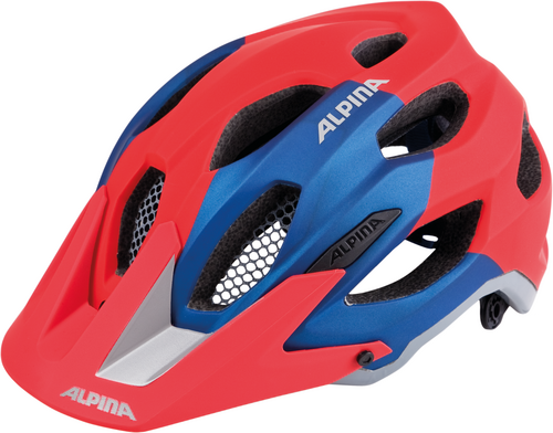Alpina Carapax helmet red-blue