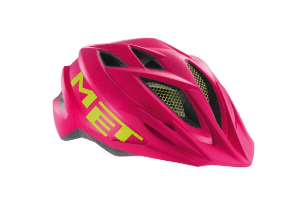 Met Crackerjack Helmet Pink/Green Texture - Unisize