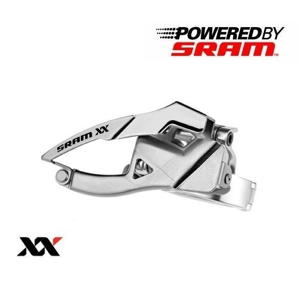 SRAM XX Front Derailleur 2x10-speed - Low Clamp 31,8/ 34,9mm Bottom Pull