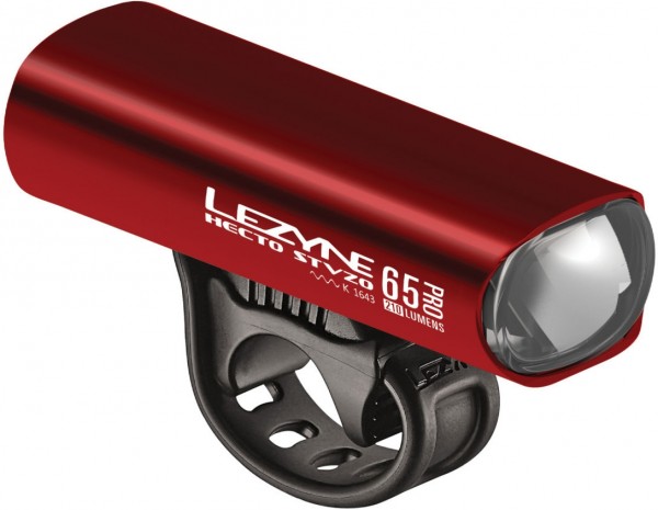 Lezyne LED Hecto Drive Pro 65 StVZO Front Light Red