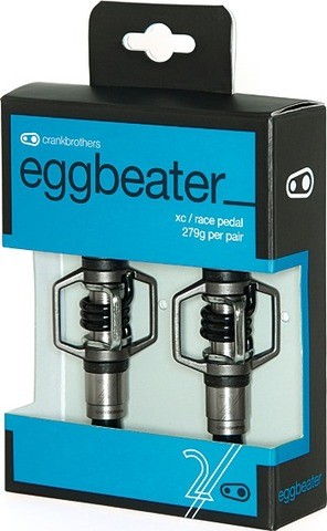 Crank Brothers Eggbeater 2 silber/schwarz