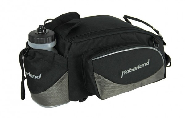 Haberland Rack Bag Flexibag L UniKlip black/grey