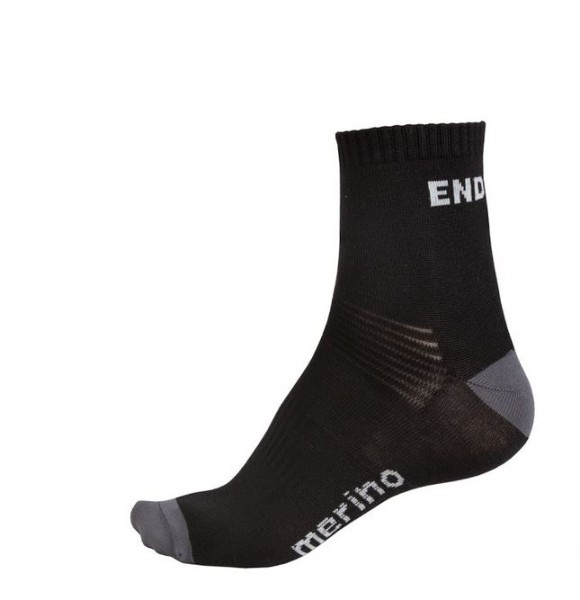 Endura Baabaa Merino Socks 2 pack black