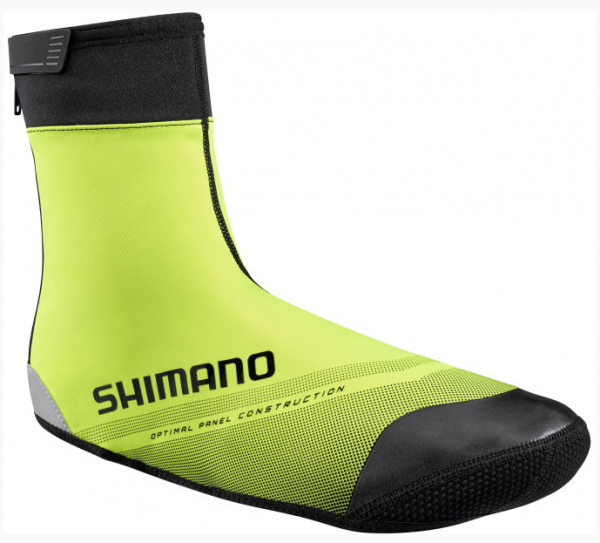 Shimano S1100X Soft Shell F20 Shoe Cover neon yellow