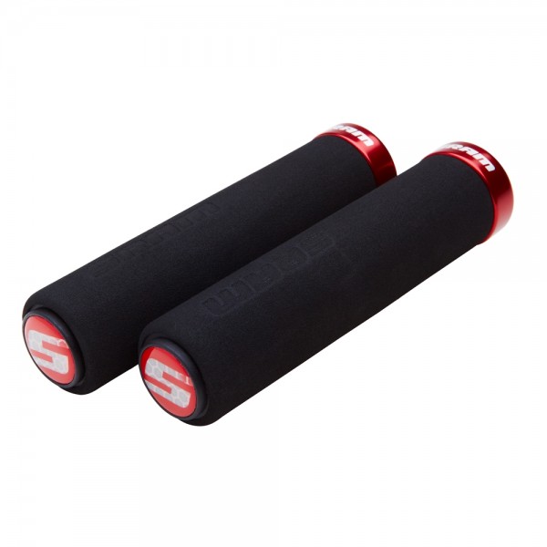 SRAM Lockring Foam Grips black / red