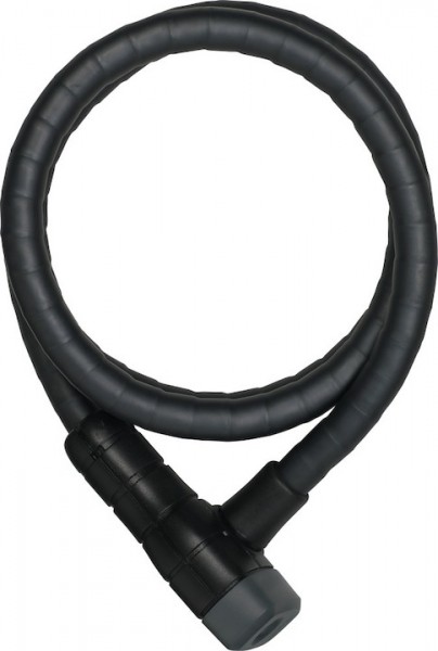 Abus armoured cable lock Microflex 6615K black 15mm/120cm