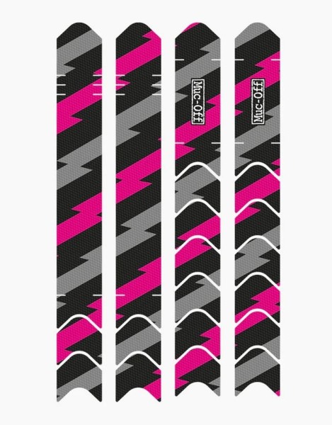 MUC OFF Chainstay Protection bolt-pink