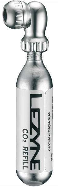 Lezyne Twin Speed Drive CO2 silver glossy 25g