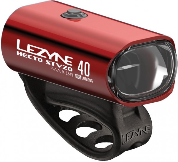 Lezyne LED Hecto Drive 40 StVZO Front Light Red