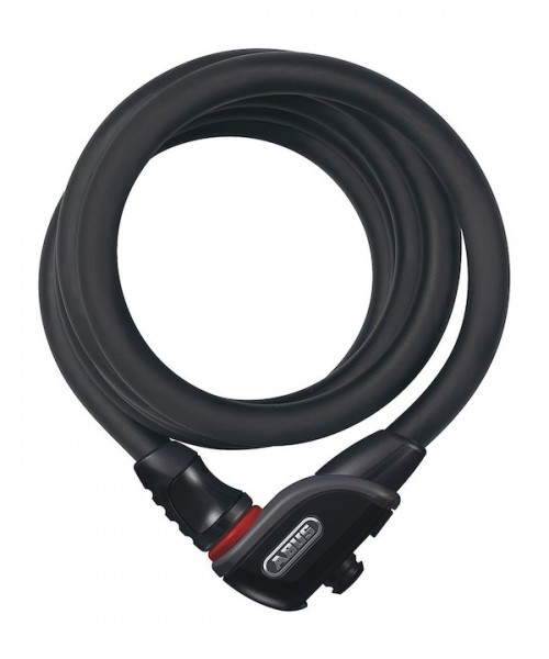 Abus spiral cable lock Phantom 8950 15 mm black 180 cm 15 mm,black,180 cm