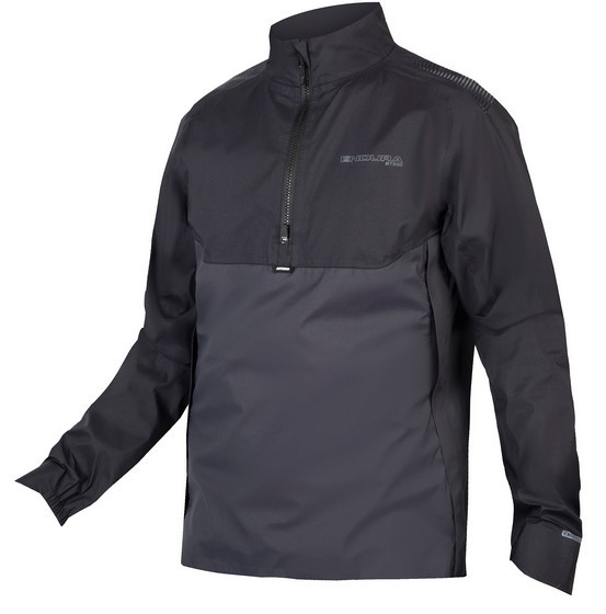 Endura MT500 Lite waterproof pullover jacket Black