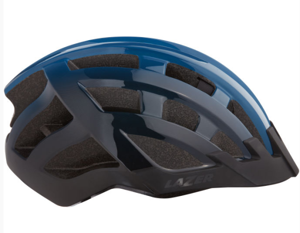 LAZER Compact DLX Helmet Urban/Trekking Blue Black Unisize 54-61 cm
