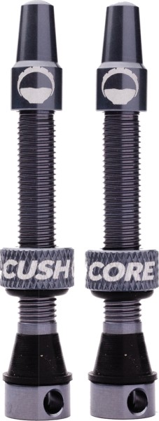Cush Core Tubeless Ventil Set Presta 55mm Titan