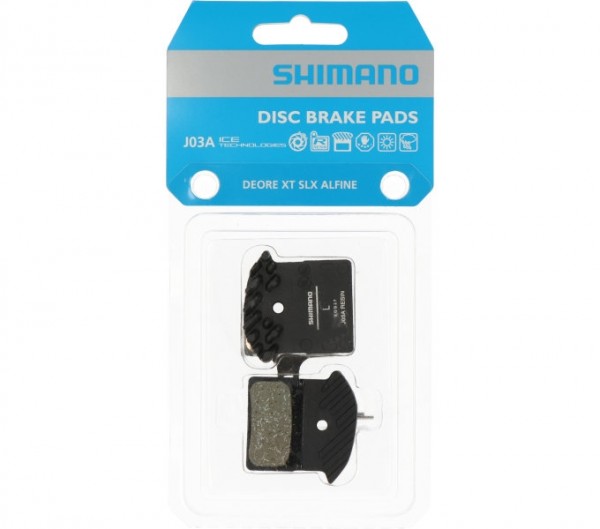Shimano Disc Brakepad J03A Resin with cooling rips for SLX / XT / XTR