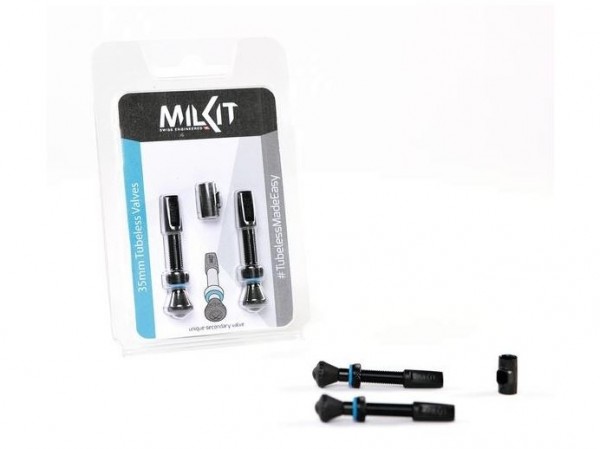 Milkit Tubeless Ventil - Kit 75mm
