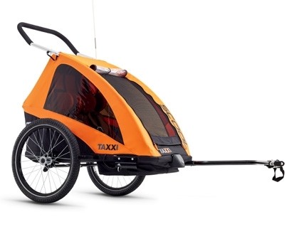 S´COOL Child Trailer taXXi Pro for two orange