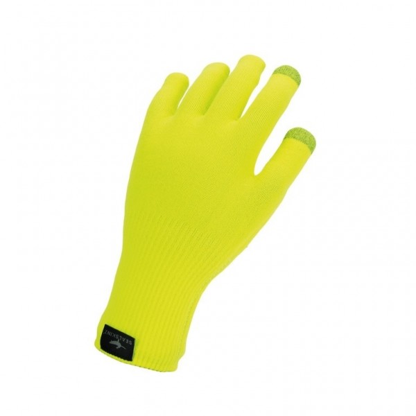 SealSkinz Glove Ultra Grip knitted yellow