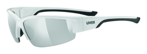 Uvex Sportbrille Sportstyle 215 - weiß schwarz