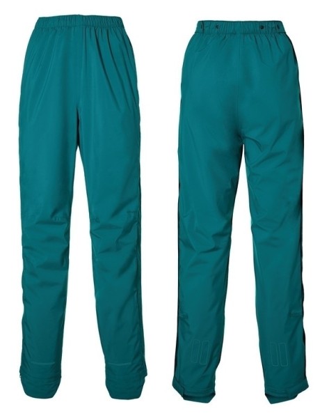 Basil Rain Pants Skane Women Size XL Teal-Green