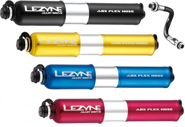 Lezyne Alloy Drive Pump Medium - different colours