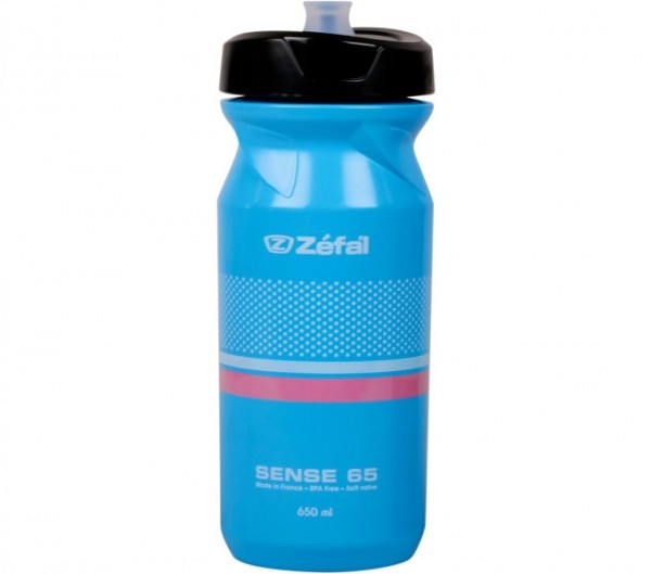 Zefal Sense Soft Water Bottle 650ml cyan