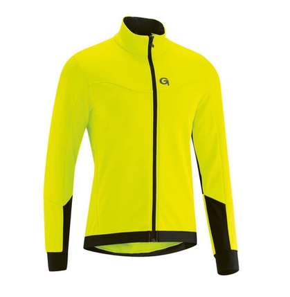 Gonso Silves Softshell Jacket safety yellow/black