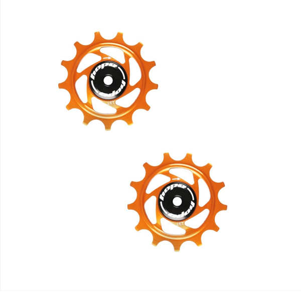Hope 13 Tooth Jockey Wheels - Pair Orange