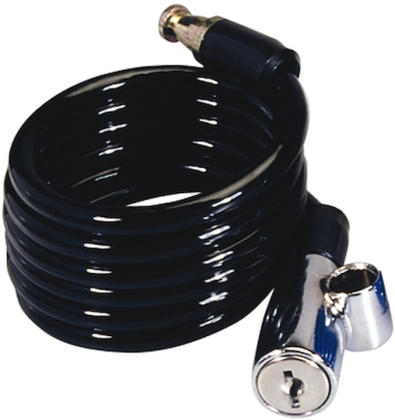 Abus spiral cable lock 1950 black 7,5mm/120cm